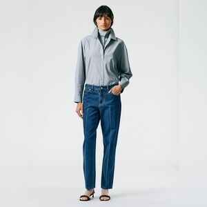 Tibi Elfie blue medium stone-wash jeans. Size 27.